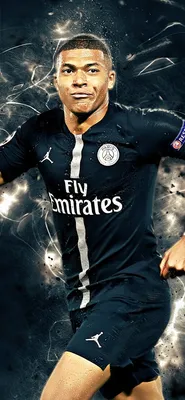 Скачать бесплатно обои ID: 422781 / Sports Kylian Mbappé Phone Wallpaper, Soccer, Paris Saint-Germain F.C., French, 828x1792 скачать бесплатно картинки