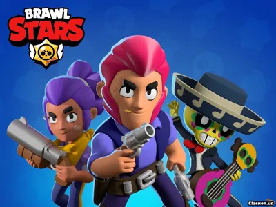 Шелли, Поко, Кольт, Браулер, Звезды, Фон - Brawl Stars Обои | Clasher.us картинки