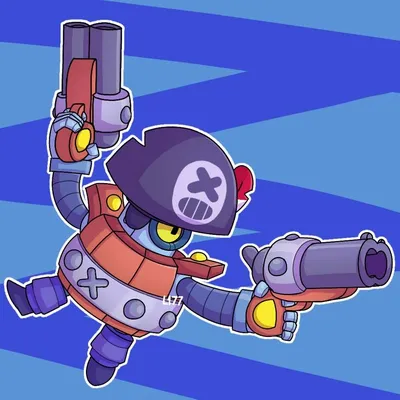 Darryl | Brawl Stars by Lazuli177  | Star art, Brawl, Stars картинки