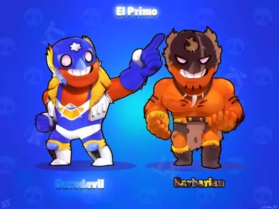 ᐈ FanArts, изображения, фотографии и рисунки для цвета El Primo Brawl Stars ❤️ 2022 картинки