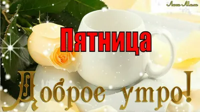 ☕ Доброе Утро Пятница! Красивая Песня Пожелание Доброго Утра Хорошего Дня  Видео открытка С Пятницей - YouTube картинки