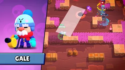 Гейл, первый скандалист новой эры в Brawl Stars картинки