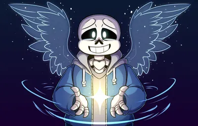 Обои улыбка, игра, Undertale, Санс, Андертейл картинки на рабочий стол,  раздел игры - скачать картинки