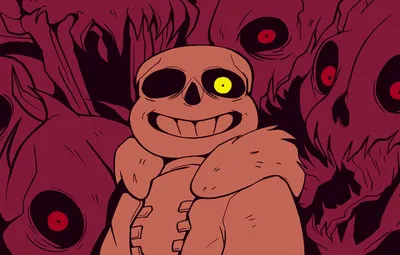 Обои Undertale, Санс, Андертейл, Sans картинки на рабочий стол, раздел игры  - скачать картинки