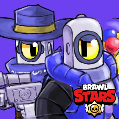 ArtStation - Фан-арт Brawl Stars Рикошет и Рико картинки