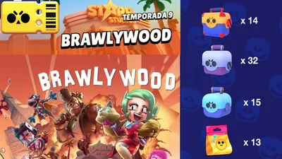 ⭐ Brawl Stars ⭐ Темпорада 9🎟 Brawlywood - 7ernand0.com картинки