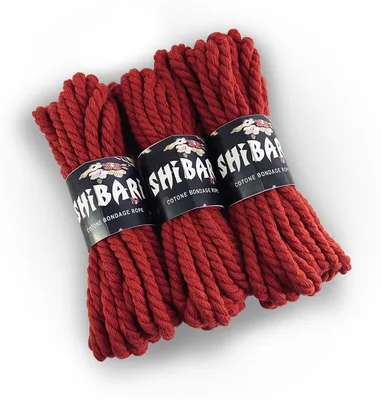 Хлопковая веревка для Шибари Feral Feelings Shibari Rope, 8 м красная  (SO4003) - купить Фетиш и BDSM Feral Feelings - F.UA (Фотос) картинки