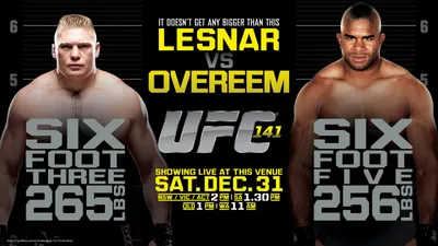 Скачать обои ufc, mma, 141, brock lesnar бесплатно для рабочего стола в  разрешении 1920x1080 — картинка №317376 картинки