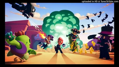 Обои для рабочего стола Brawl Stars Line Friends картинки