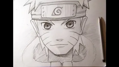 Как нарисовать аниме. Наруто. Naruto - YouTube картинки