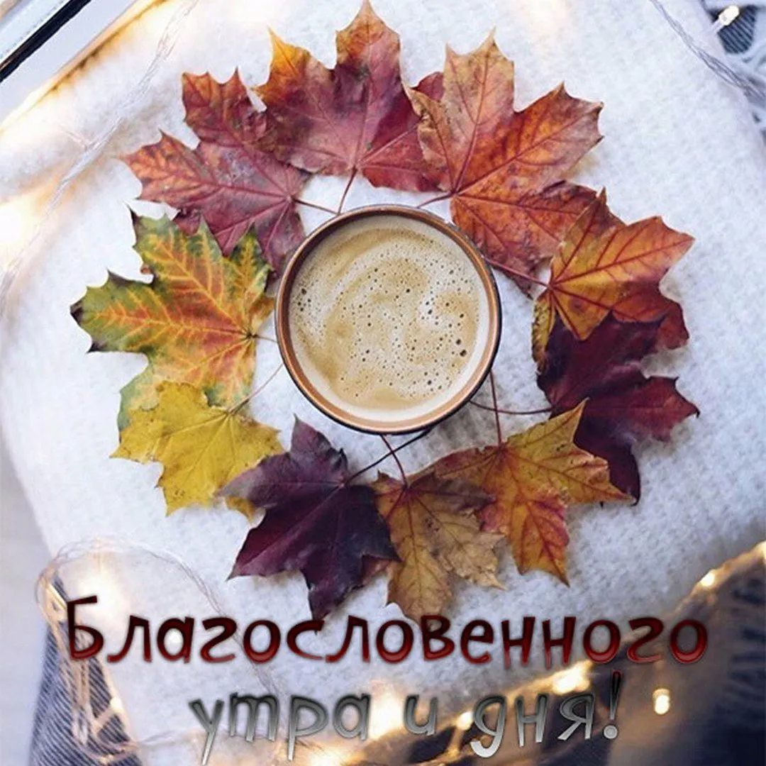 Благословенного утра картинки
