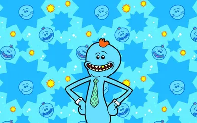 45 обоев Mr Meeseeks & u0026 Backgrounds БЕСПЛАТНО картинки