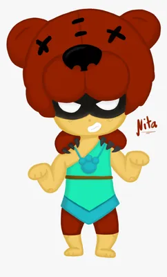 I Draw Nita From Brawl Stars Game Uwu first Time Drawing - Perry Phineas Y Ferb Gif, HD Png Download, Transparent Png Image - PNGitem картинки