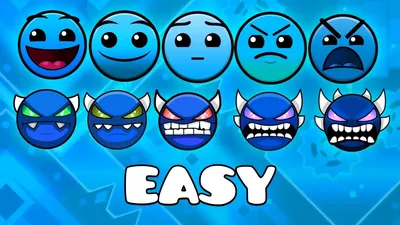 EASIEST** LEVELS OF EVERY DIFFICULTY | Geometry Dash - YouTube картинки