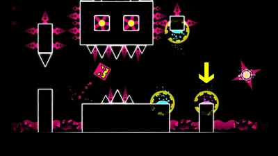 Скриншоты Geometry Dash - всего 9 картинок из игры картинки