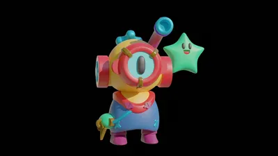 STL-Datei OTIS - Brawl Stars・3D-Druck-Idee zum Herunterladen・Культы картинки