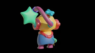 STL-Datei OTIS - Brawl Stars・3D-Druck-Idee zum Herunterladen・Культы картинки