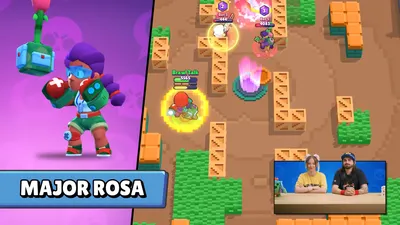 El bug que adelanta la skin de Rosa Comandante en Brawl Stars картинки