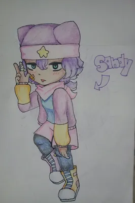 Сэнди [Brawl Stars] FanArt от Canley☆ | Звездные войны Санати, Чизимлер, Куршункалем Чизим Реберлери картинки