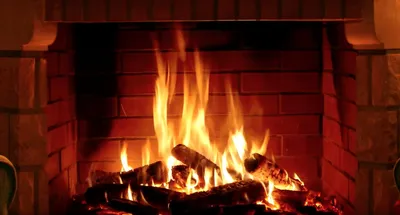 Огонь - Fireplace - живые обои картинки