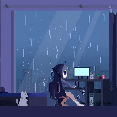 Живые обои Pixel BG - Room - Wallpaper Engine картинки