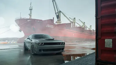 Обои додж челленджер 8к, Додж Челленджер 2018, dodge, легковые автомобили,  мускул кар Full HD, HDTV, 1080p 16:9 бесплатно, заставка 1920x1080 -  скачать картинки и фото картинки