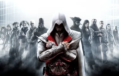 Обои Assassin's Creed Brotherhood, Ассасин, Эцио картинки на рабочий стол,  раздел игры - скачать картинки