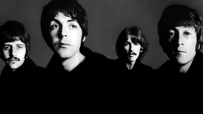 The Beatles, желтые эстетические обои картинки