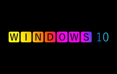 Обои фон, надпись, обои, черный фон, операционная система, windows 10, Обои  для рабочего стола, десятка, виндовс 10 картинки на рабочий стол, раздел  hi-tech - скачать картинки