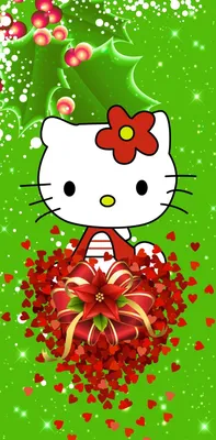 Fondo navideño | Hello kitty wallpaper, Cute wallpapers, Hello kitty картинки