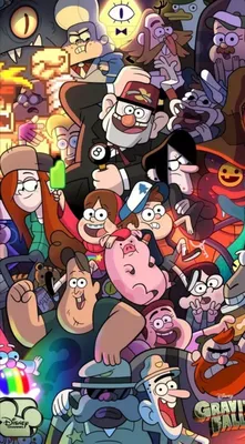 Гравити фолз | Gravity falls characters, Gravity falls poster, Gravity  falls art картинки