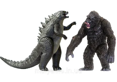 Купить Набор фигурок Годзилла против Кинг Конга, 17см - Godzilla vs King  Kong, цена 879 грн — Prom.ua (ID#1460967398) картинки