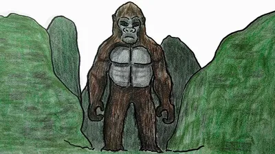 How to draw King Kong - YouTube картинки