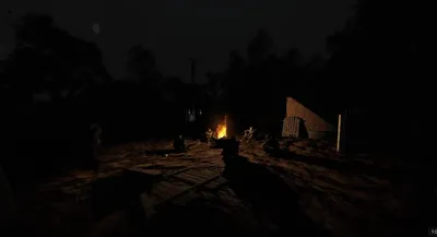 S.T.A.L.K.E.R. Call of Chernobyl Campfire - живые обои игры картинки