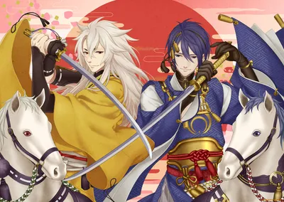 Обои Аниме Touken Ranbu , обои для рабочего стола, фотографии аниме, touken  ranbu, танец, мечей Обои для рабочего стола, скачать обои картинки заставки  на рабочий стол. картинки