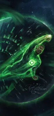 Скачать обои ID: 420623 / Комиксы Green Lantern Phone Wallpaper, DC Comics, Супергерой, Джон Стюарт (Зеленый Фонарь), 828x1792 скачать бесплатно картинки