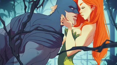 Batman Posion Ivy Romance 4k, HD Superheroes, 4k обои, изображения, фоны, фото и картинки картинки