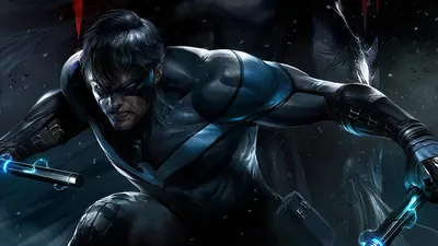 Обои для ноутбука Nightwing - лучшие бесплатные обои для ноутбука Nightwing картинки