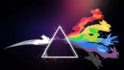 Обои призма, Pink Floyd, Прогрессивный рок, темная сторона луны, обложка альбома картинки на рабочий стол, раздел музыка - скачать картинки