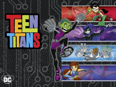 49565 Teen Titans HD, Starfire (DC Comics), Logo, Raven (DC Comics), Beast Boy, Cyborg (DC Comics), Robin (DC Comics), Dick Grayson - Rare Gallery HD Wallpapers картинки