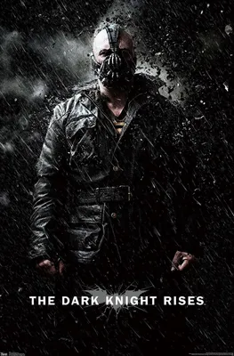 DC Comics Movie — The Dark Knight Rises — Bane Rain Wall Poster, 14,725 x 22,375 дюйма — Walmart.com картинки