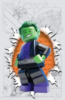 LEGO DC Super-Villains on Twitter: \"NEW TEEN TITANS #4 Вариант обложки LEGO с изображением Beast Boy - теперь подтверждено в LEGO Batman 3! #LEGOBatmanGame http://t.co/GHabfqiGou\" / Twitter картинки