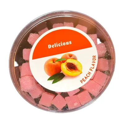 ᐉ Мармелад натуральный из персика Delicious Peach Flavour в упаковке 250 г  (PH-FD-1) картинки