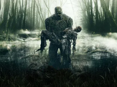 10+ HD-обоев Swamp Thing и Hintergründe картинки