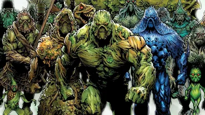 Обои Swamp Thing - Топ бесплатных фонов Swamp Thing картинки