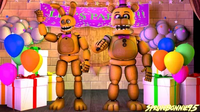 Спринг бонни и фредбер | Wiki | FNaF RolePlay [RUS] Amino картинки