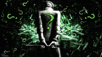 Обои и фоны Riddler Question Mark 4K, HD, Dual Screen картинки