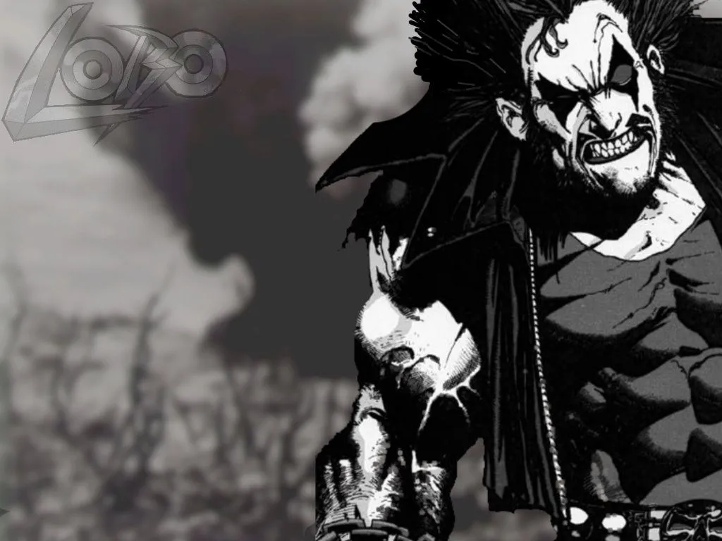 Лобо картинка #71557 - DC Лобо Обои | Dc comics wallpaper, Мультфильмы ...