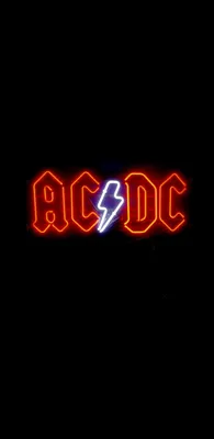 Неон AC/DC - Обои | Pôsteres de banda, Papeis de parede rock, Pôsteres de rock картинки