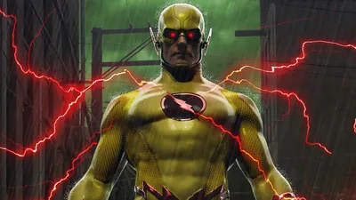 Обои Reverse-Flash HD от Джареда Франса картинки